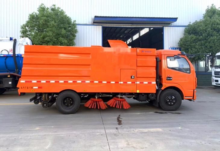 Cement Factory Mining Area Choose 8ton High Pressure Fan Vacuum Dust Suction Truck