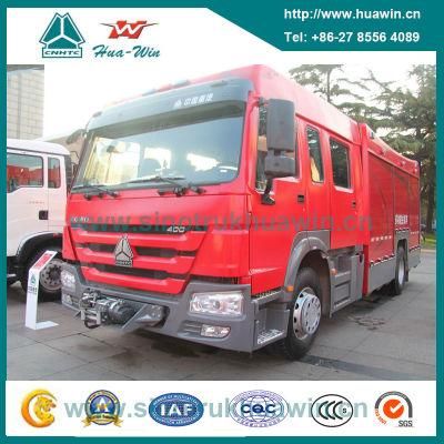 Sinotruk HOWO 4X2 12000L Foam Fire Fighting Truck