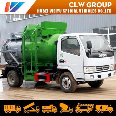Dongfeng 5m3/5cbm/5000liters Trashmaster Kitchen Garbage Refuse Collector Truck