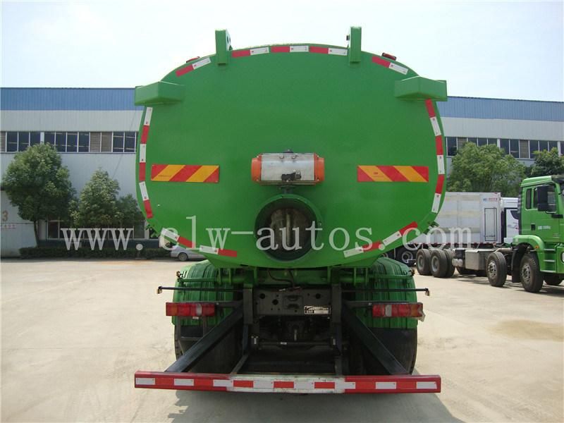 8X4 Sinotruk Hohan 19m3 Heavy Duty High Pressure 19000litres Sewage Suction Transport Tank Truck with High Pressure Hose for Sale