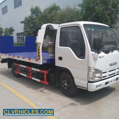 Isuzu 600p 4*2 Light Duty Road Recovery Flatbed Wrecker Truck