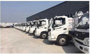 Yueda quality-assured rubbish truck compressed garbage trucks for sale