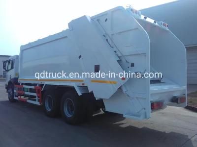 Sanitation collecting refuse compression type garbage compactor truck