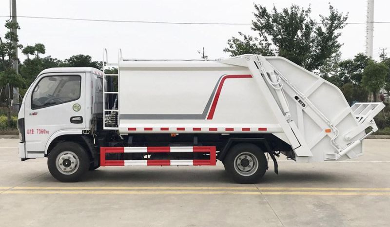 4X2 Small Compactor Garbage Compression Refuse Waste Collection Truck