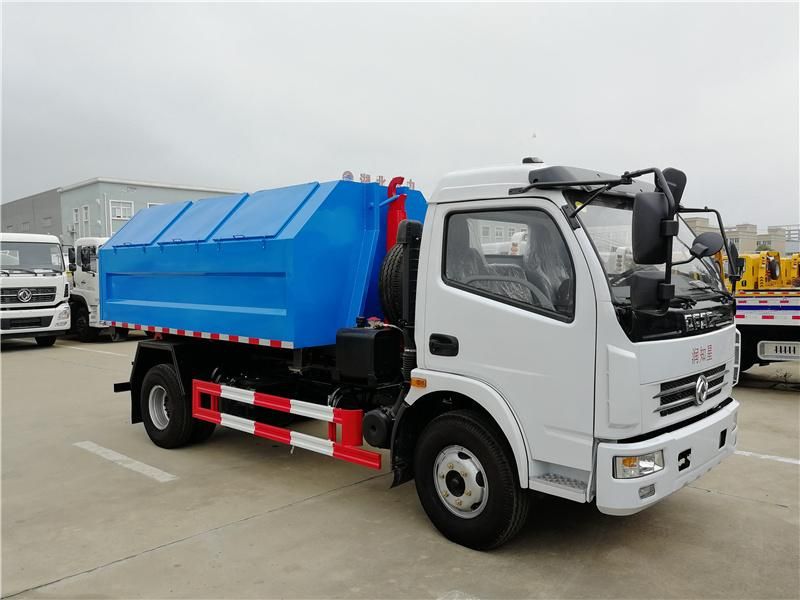 6 Wheel 5 Ton Hydraulic Arm Garbage Truck for Sale