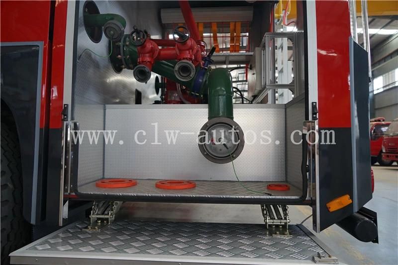 Sinotruk HOWO 4X2 6000liters 6cbm Water and Foam Tank Fire Fighting Truck