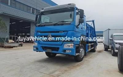 Sinotruk HOWO 4X2 LHD Rhd 8ton Skip Loader Refused Trucks 10ton Skipper Garbage Trucks for Sale