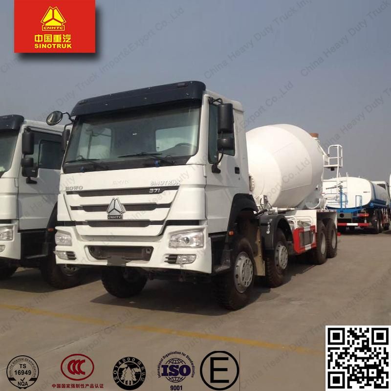 Sinotruk HOWO 8X4 12-16cmb Cement Mixer Tanker Truck