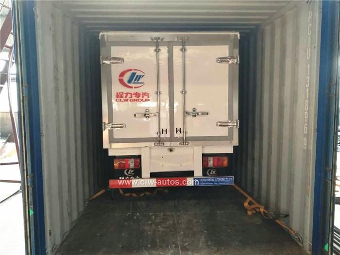 China Hot Sale Fruit and Vegetable Transport Mini Refrigerated Truck with 3m Cargo Box