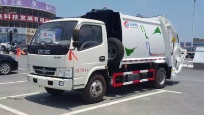 Manufacturer Customized 4X2 6m3 8m3 Rear Compression Garbage Compactor Truck