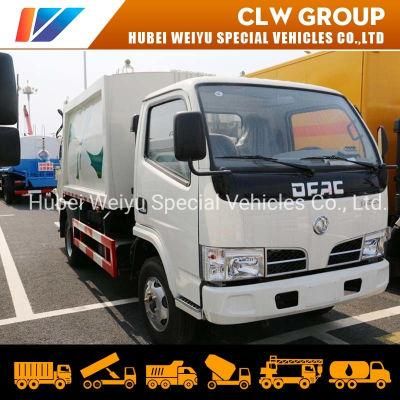 6cbm Compressed Garbage Truck Waste Compactor for City Waste Management