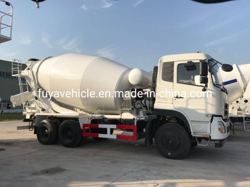 Dongfeng 8 Cubic Meters 10cbm 6X4 Concrete Mixer Bowsers for Sale