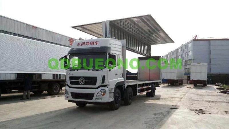 Customized 24FT CKD Winging Opening Truck Body for Isuzu Hino Truck