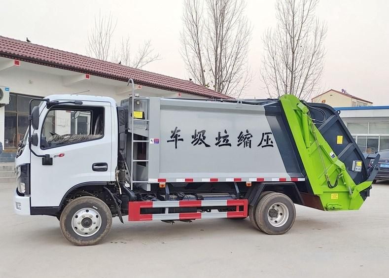 China Dongfeng 4X2 Compressed Garbage Truck Price for Sale