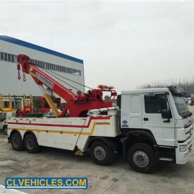 HOWO 30t 40000kg Heavy Duty Recovery Vehicle Tow Truck Rotator