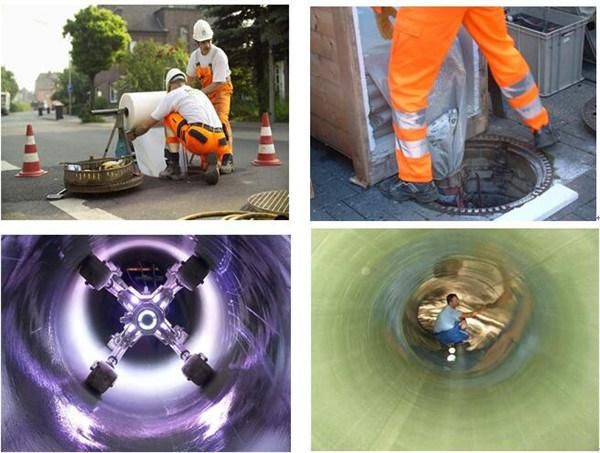 HOWO DN300-DN1500 Sewer Main Lining Repair Pipe Cipp Trenchless UV LED Light Curing Vehicle 4X2 Drive LHD Underground Pipeline Trenchless Repair Truck
