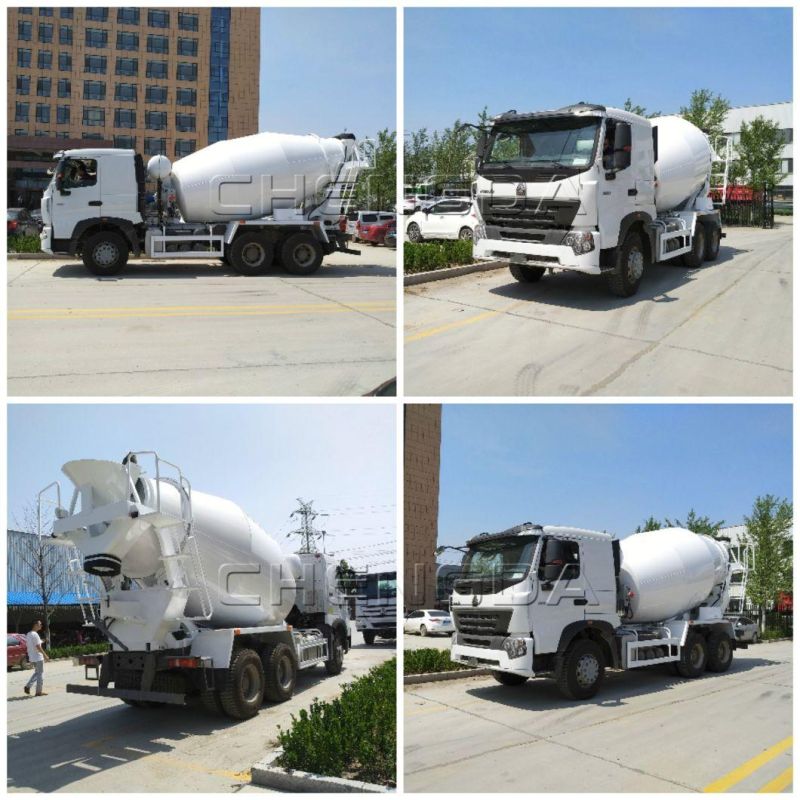 HOWO 400 Liters Pump Cement Concrete Mixer Truck