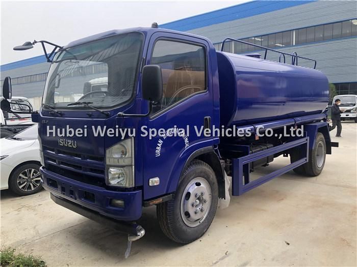 Isuzu 5cbm 5tons Water Bowser Truck Water Sprinkler Truck