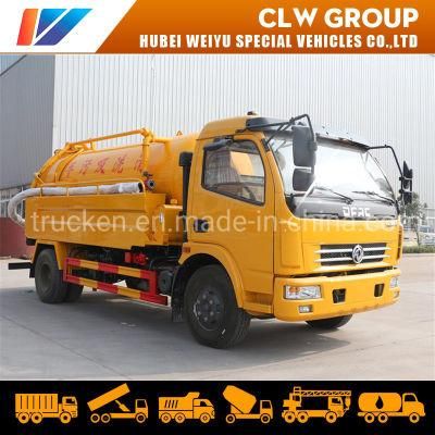 Dongfeng Sewage Suction Jurpo Vacuum Pump High Pressure Water Cleaning Jetting Truck