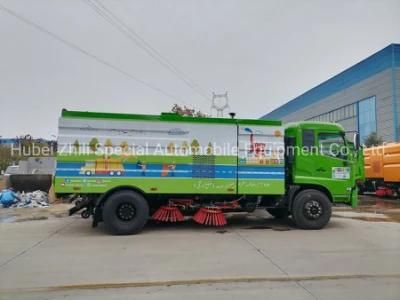 Clw 4*2 Multi-Function 190HP Street Sweeper Truck