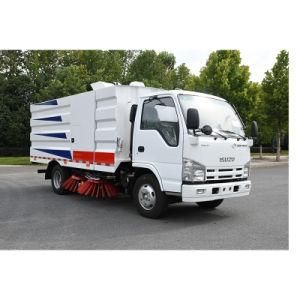 Isuzu 4X2 4 Ton Xdr Brand New Dustbin Street Sweeper Road Cleaning Truck