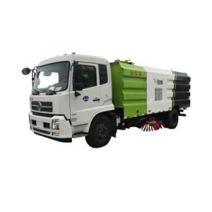 7cbm Dongfeng Euro4 Garbage Suction Road Sweeper Truck