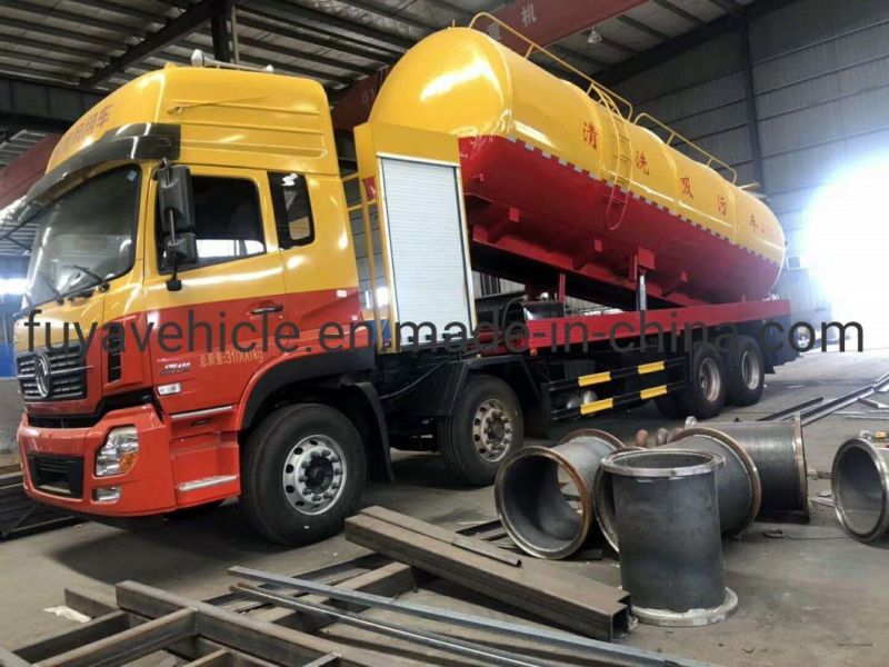 Dongfeng Sewage Suction Fecal Suction Truck for Industrial Liquids