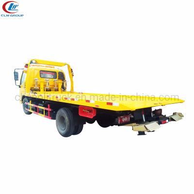 5tons 4*2 Flatform Tow Wrecker Truck for Sale