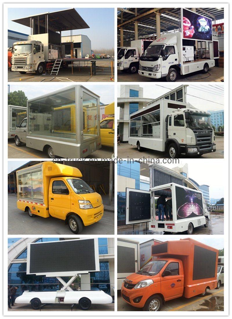 Small Size Scrolling Billboard LED Mobile Advertising Vehicle
