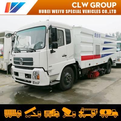 Dongfeng Kingrun 12cbm Cleaning Debris off Runway Driveway Vacuum Sweeper 12ton