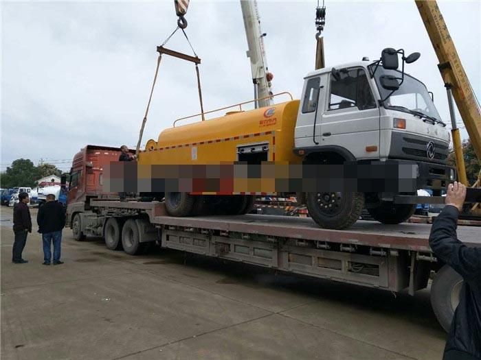 Dongfeng 8000liters High Pressure Pipe Dredging Truck High Pressure Water Jet Sewer Cleaning Vacuum Suction Truck