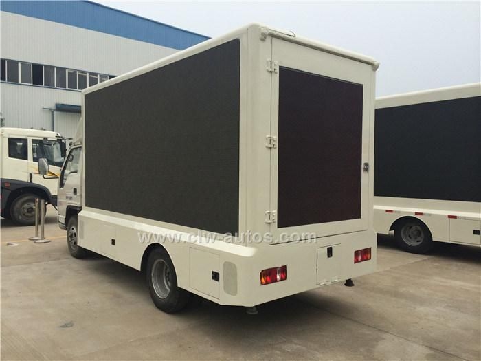 Medium Size 3 Side P6 LED Screen Mobile Advertising Truck Optional Stage and Lifting System