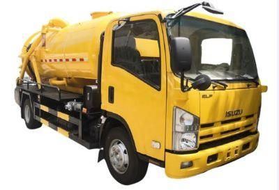 Japanese Isuz 6cbm 6000L 6tons High Pressure Sewer Jetting Truck