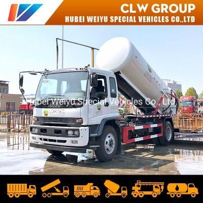 Isuzu 10tons Sewage Suction Truck 10cbm Sewer Cleaning Truck 4X2 Sewage Delivery Truck