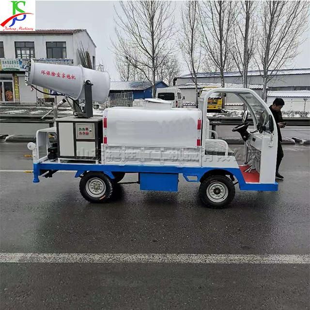 Semi-Enclosed Electric Four Wheel Sprinkler Multi-Function Spray Water Car