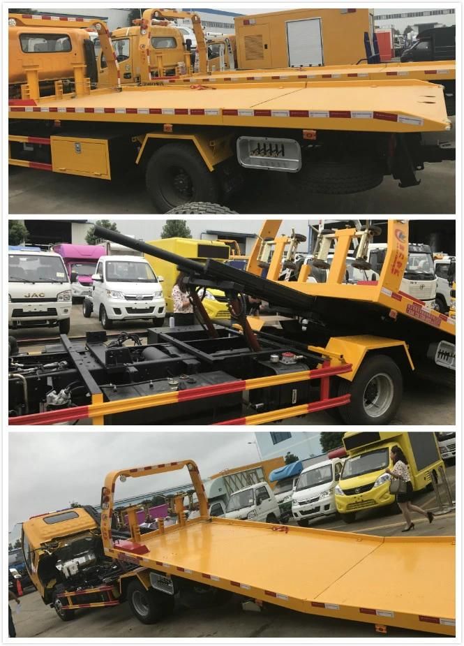 Foton 4ton Light Duty Road Recovery Vehicle Flatbed Wrecker Tow Truck