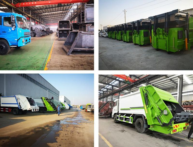HOWO 4X2 12m3 Garbage Compactor Truck 12 Tons Waste Collector Truck Compressed Garbage Truck Rear Loader