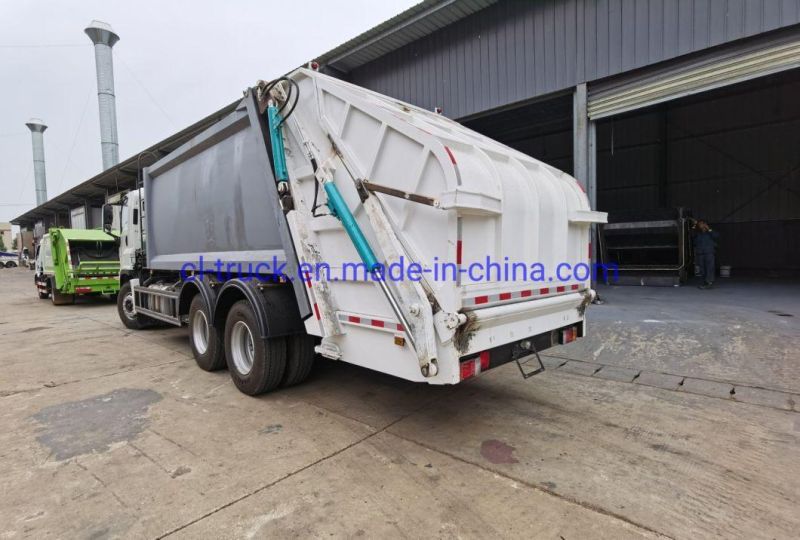 Good Quality Isuzu 6X4 Double Rear Axle Compactor Garbage Vehicle