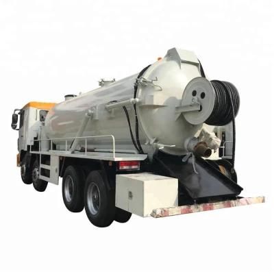 China Brand High Pressure Cleaning Sewage Suction Truck Sewer Cleaning Truck