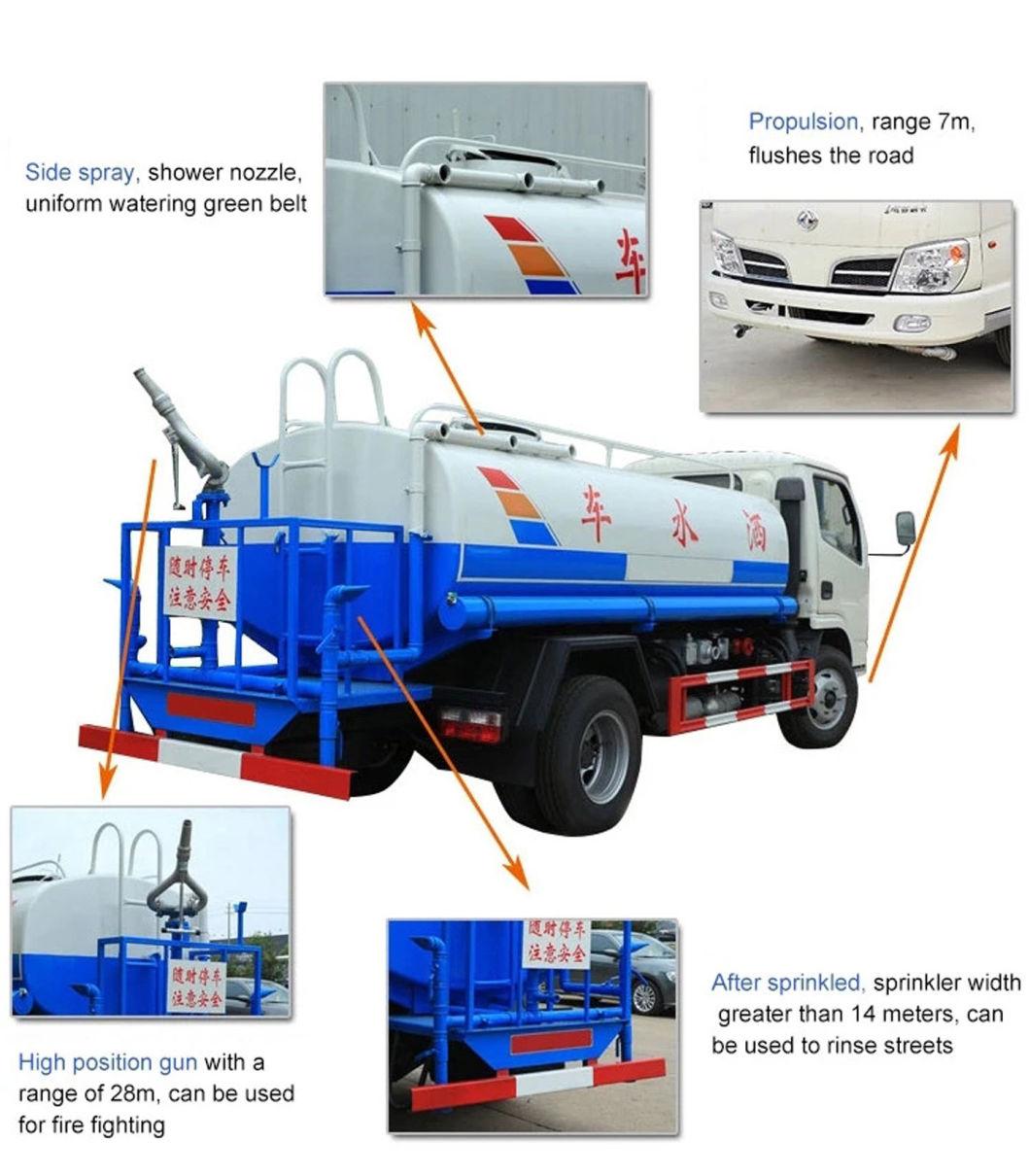 Foton 15 Tons 4000 Gallon Water Truck for Sale Factories