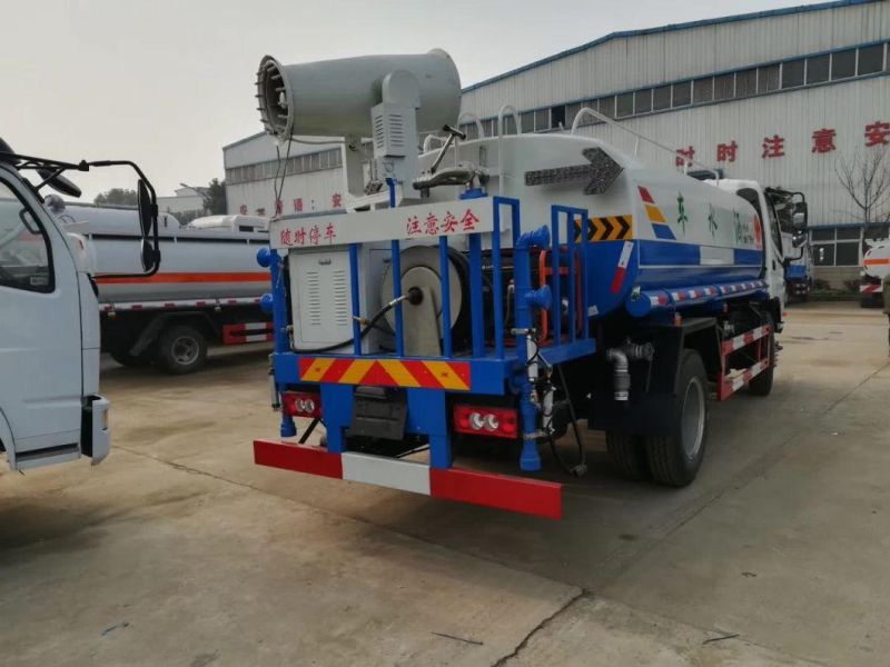 Foton Aumark 5cbm Municipal Environmental Green Water Sprinkler Tank Truck