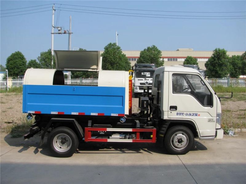 Forland 4X2 3000 Liters Mini Hook Lift Garbage Truck for Sale