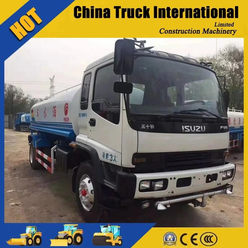 Factory Price Isuzu Fvr 4X2 6 Wheel 241 HP Water Sprinkler Truck