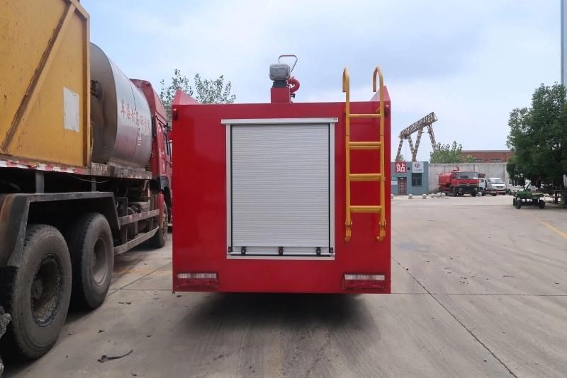 China Brand JAC Double Row 3cbm 3tons Fire Engine Truck