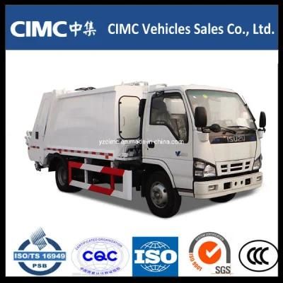 Isuzu 600p Npr Compactor Garbage Truck for Sale 4m3 5m3 6m3