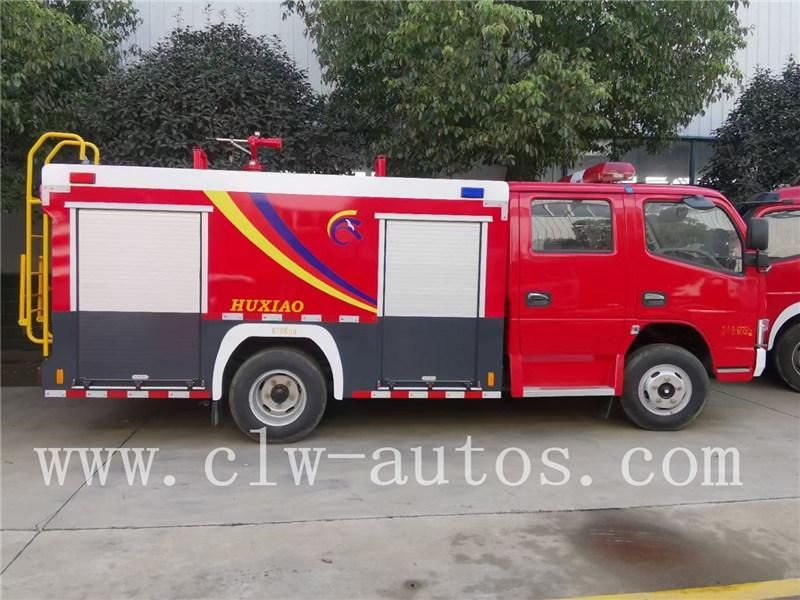 Dongfeng Duolika New Mini 2 Ton Water Tank Fire Fighting Truck