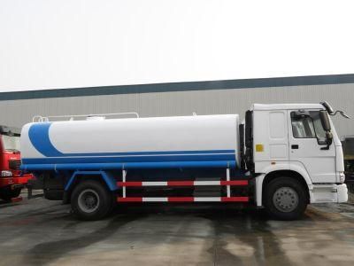 290HP /336HP Sino HOWO 20000 Liters Heavy Special Water Tanker Truck 6X4 Watering Cart Transport Sprinkler Spray Water Tank Bowser Truck