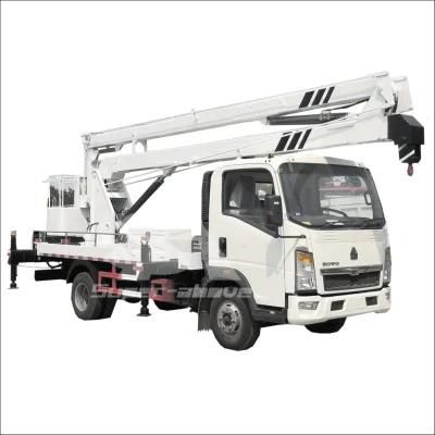 Truck Mounted Hydraulic Lift Aerial Work Platform for Sale