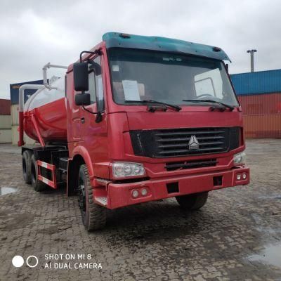 Sinotruk HOWO 6X4 Sewage or Fecal Suction Truck