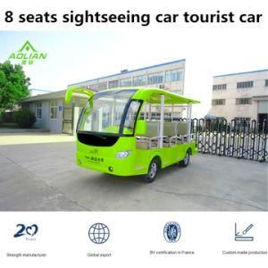 FRP 11 Seats Electric Sightseeing Vehicle Tourist Shuttle Car